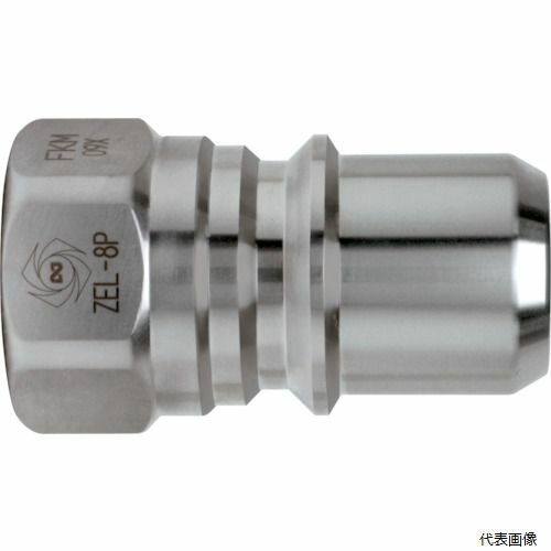日東工器 ZEL-4P SUS NBR 日東 ゼロスピルカプラ ステンレス製 ニトリルゴムNBR(SG)相手側取付サイズR1／2(42844)