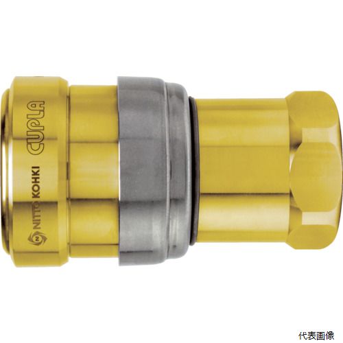 ���칩�� ZEL-2S BRASS NBR ���� �������ԥ륫�ץ� �����夦�� �˥ȥ�르��NBR(SG)���¦���ե�����R1��4(42806)