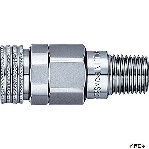 日東工器 S22SM BRASS NBR 日東 ミニカプラスーパー 酸素用(02973)