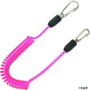 トップ工業 SFC-412SP TOP コンパクトセーフティコードHisqare 蛍光ピンク 最大長さ1300/自然長380mm(4)