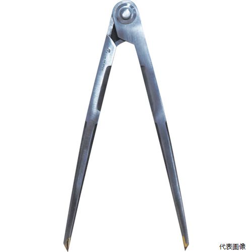 シンワ測定 77521 シンワ 鋼製コンパス 超硬チップ付B-2 20cm