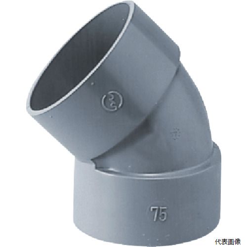 クボタケミックス DV45L50 DV継手 45°エルボ DV-45L 50