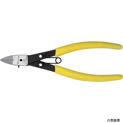 ツノダ SNP-145F TTC KingTTC フラットタイプ スリムニッパー バネ付