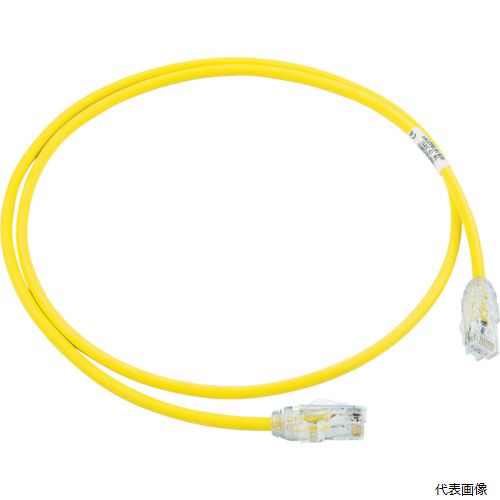 パンドウ UTP28X2MYL PANDUIT カテゴリ6A細径パッチコード 2m 黄 UTP28X2MYL