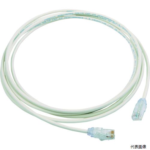 パンドウイット UTP28X3M PANDUIT カテゴリ6A細径パッチコード 3m オフホワイト UTP28X3M