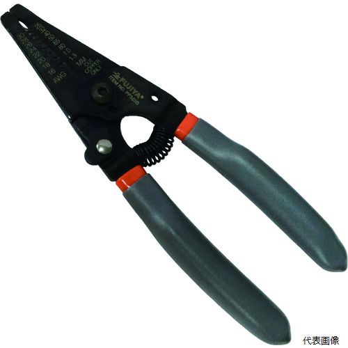 【特長】 ●刃部は精密研磨のため、簡単に高精度なはく離が可能です。 ●本体にAWG、mmの換算表示をしています。 ●グリップは強く握っても痛くならない軟質樹脂成形グリップを使用しています。 【用途】 ●通信機器・TV・AV・PC他、精密機器の作業用工具。 【仕様】 ●全長(mm)：164 【材質／仕上】 ●特殊鋼 【入数】 ●1丁 他のサイズはこちら 在庫のない商品は検索に表示されない場合がございます　