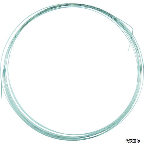 【特長】 ●ワイヤー、コイルバネ材料にも使用できます。 【仕様】 ●線径(mm)：0.8 ●長さ(m)：10 ●使用荷重(kgf)：47 ●規格：0.8mm×10m 【材質／仕上】 ●ステンレス(SUS304) 【入数】 ●1巻 他のサイズはこちら 在庫のない商品は検索に表示されない場合がございます