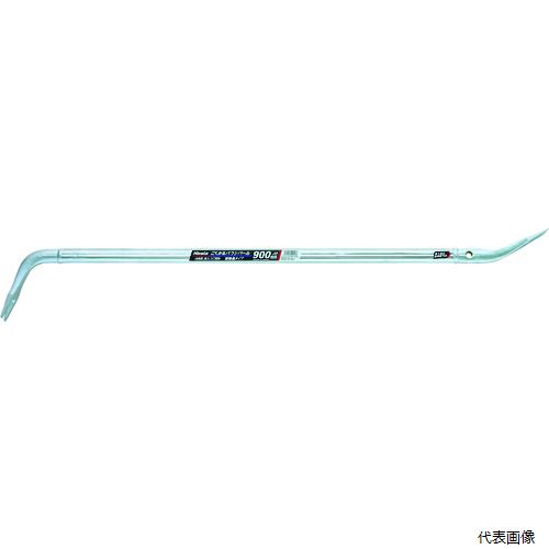 【特長】 ●熱処理鋼管を使用し、非常に強く軽量です。 ●落下防止ケーブル用穴付です。 ●国内最軽量 【用途】 ●釘抜き、テコ、ハガシ作業。 【仕様】 ●全長(mm)：900 ●尾部幅(mm)：30 ●刃幅(mm)：30 【材質／仕上】 ●機械構造用炭素鋼 ●熱処理鋼管 【入数】 ●1本 他のサイズはこちら 在庫のない商品は検索に表示されない場合がございます　