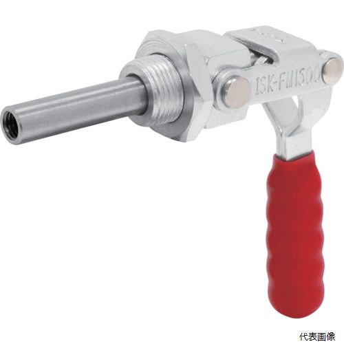 育良精機 ISK-FM1500 育良 押し引き兼用型トグルクランプ スチール(31552) ストローク38mm ブラケット取付型 押圧力1.36kN