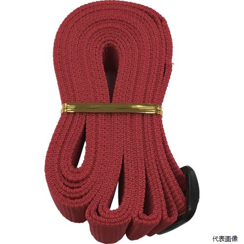 ユタカメイク AG-313 ベルト 結束ベルト(トライグライド) 25mm巾×3m レッド