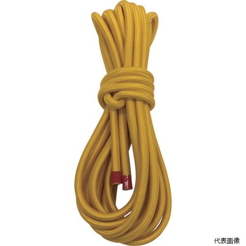 ユタカメイク GT-09 ゴム カットゴムロープ 6φ×5m イエロー