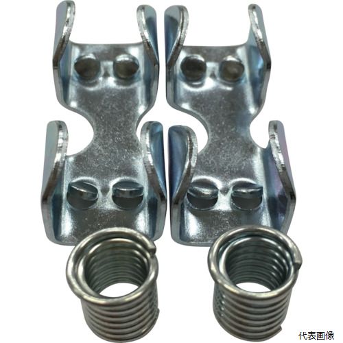 【特長】 ●ロープの先端に、簡単にアイ加工（輪）が作れます。 【用途】 ●ロープの先端に輪が必要なシーンに。 ●適合ロープ径(mm)：6 【材質／仕上】 ●スチール（メッキ仕上） 【セット内容／付属品】 ●マンボカン×2個、ロープキャッチャー×2個 【入数】 ●1袋/2組 他のサイズはこちら 在庫のない商品は検索に表示されない場合がございます　