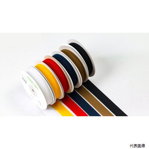 ユタカメイク PG-526 結束テープ 縫製用マジックテープ切売り箱 B(ループ側) 25mm×25m ブラック