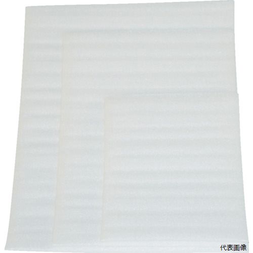 【特長】 ●柔らかい素材で、緩衝・保温・防湿・耐薬品性に優れています。 ●燃やしてもダイオキシンなどの有毒ガスは発生しません。 【用途】 ●小物や部品などの包装梱包に。 【仕様】 ●幅(mm)：200 ●厚さ(mm)：1 ●長さ(mm)：300 ●粘着テープなし 【材質／仕上】 ●ポリエチレン（PE） 【注意】 ●提供不可：ミルシート 【入数】 ●1袋/50枚 他のサイズはこちら 在庫のない商品は検索に表示されない場合がございます