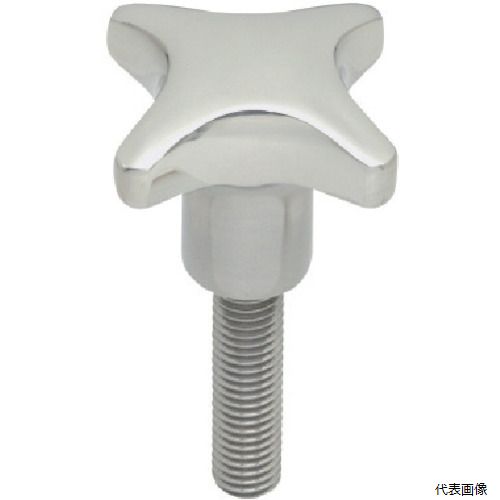 イマオ CK40X30-SUS ステンレスクロスノブ(オネジ) 外径40mm ねじ径M8×1.25
