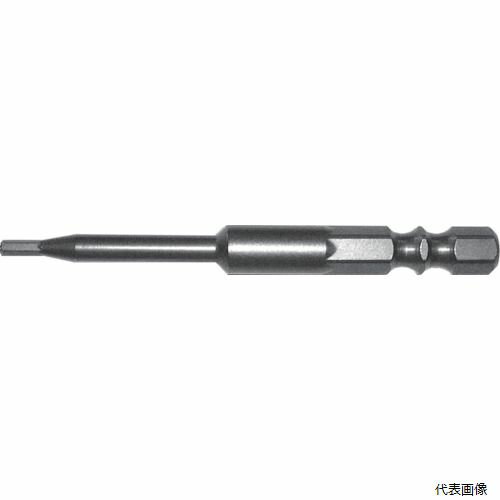 近江精機 V32X-H1.5-150-3 近江 六角6.35 溝9、13兼用差込 ヘキサゴンビット H1.5 全長150 段付φ3x30