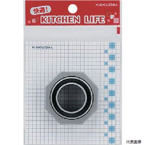 【特長】 ●ナットが回転するため、ホースがねじれず取付けが容易です。 【仕様】 ●使用温度(℃)：1〜60 【材質／仕上】 ●ABS 【入数】 ●1個 関連品はこちら 在庫のない商品は検索に表示されない場合がございます