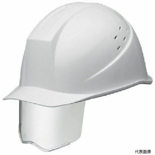 【スタンプラリー】ミドリ安全 SC-11BVSRA-KP-W スライダー面付ヘルメット通気孔型 ホワイト