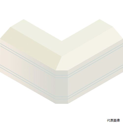 マサル工業 SFMD33 マサル ニュー・エフモール付属品 デズミ 3号 ミルキーホワイト