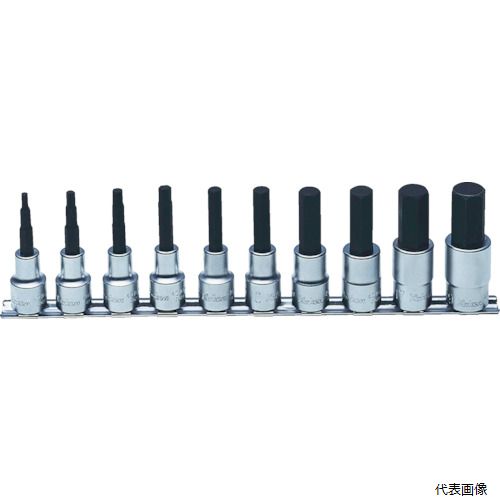 樂天商城 - 山下工業研究所 RS4010M/10-L75 Ko-ken ヘックスビットソケットセット 差込角12.7mm