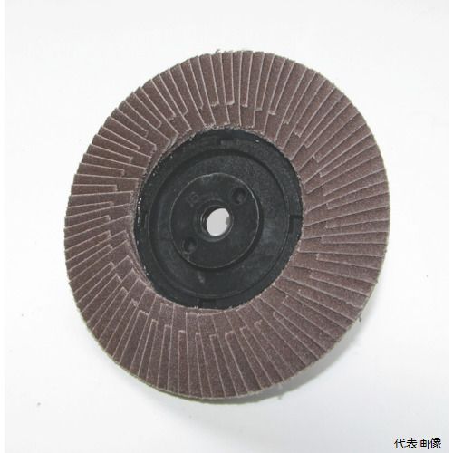 【特長】 ●安定した研削力。 ●高い安全性。 ●使用時の振動及び騒音が非常に小さいです。 ●美しい研削面により、製品の完成度をあげます。 ●ワンタッチ脱着。 【仕様】 ●粒度(#)：60 ●外径(mm)：100 ●羽根長さ(mm)：23.17 ●最高使用回転数(rpm)：13000 ●穴径(mm)：M10 ●ヤナセ　やーかんたん　60＃ 【材質／仕上】 ●アルミナ砥材 【入数】 ●10枚 他のサイズはこちら 在庫のない商品は検索に表示されない場合がございます　