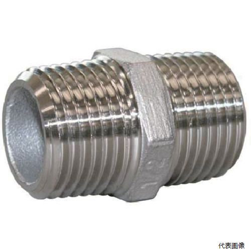 タブチ 10 SUS-6N TBC ステンレス 六角ニップル 3／8