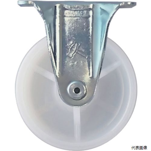 ハンマーキャスター 420GRP-N75 ハンマー プレート式キャスター 固定 車輪径75mm ナイロン車輪