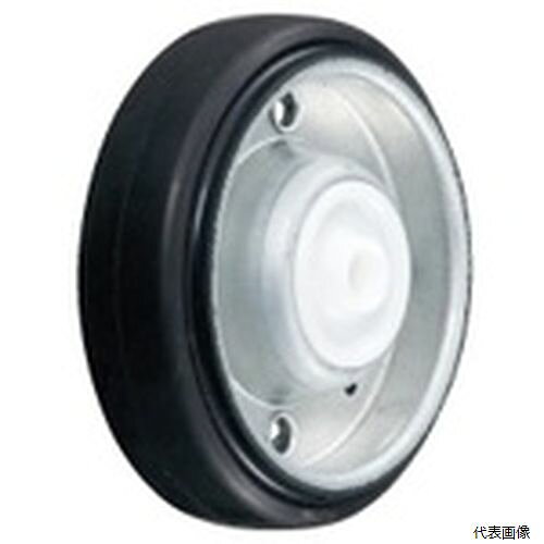 【仕様】 ●許容荷重(daN)：120 ●許容荷重(kgf)：122.4 ●車輪径D(mm)：100 ●車輪幅(mm)：32 ●タイプ：車輪のみ ●ボス幅B(mm)：44 ●穴径d(mm)：10.2 【材質／仕上】 ●車輪：ゴム ●ホイール：スチール 【入数】 ●1個 他のサイズはこちら 在庫のない商品は検索に表示されない場合がございます
