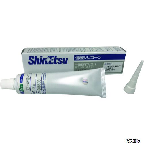 信越 KE4898T-100 シーリング 低分子シロキサン低減タイプ 100g 透明 信越化学工業
