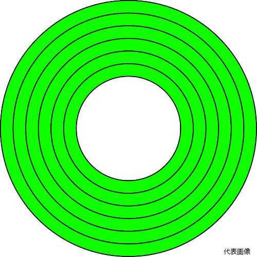乐天商城 - 日本緑十字社 208501 緑十字 マーキング用ステッカー(ゲージマーカーステッカー) 緑 マーキング-100G 内径40-90mmΦ 10枚組 PET