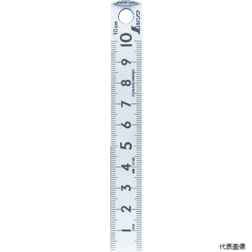 シンワ測定 13128 シンワ ピックアップスケール シルバー 10cm