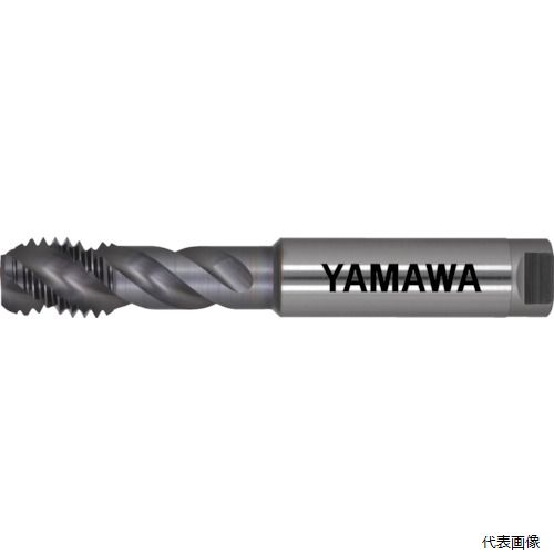 【特長】 ●超高速加工が可能で内部給油加工に対応したセンタースルーホール形状を採用しています。 ●強ねじれスパイラル形状になっており、炭素鋼、合金鋼などの止り穴、縦加工に最適なタップになっています。 【用途】 ●止り穴加工用。 ●被削材：低炭素鋼、中炭素鋼、高炭素鋼、合金鋼に。 【仕様】 ●精度：P5 ●精度表記：P級 ●呼び寸法：M20 ●ピッチ(mm)：1.5 ●ねじ長さ(mm)：14 ●全長(mm)：105 ●シャンク径(mm)：16 ●下穴径(mm)：18.60 ●食い付山数：2.5山 ●加工ねじ：メートルねじ ●表面処理：TiCNコーティング ●シャンク長(mm)：45 ●溝数：4 ●完全同期リード送り専用 【材質／仕上】 ●高速度工具鋼：コバルトハイス（HSS-Co） 【入数】 ●1本 他のサイズはこちら 在庫のない商品は検索に表示されない場合がございます　