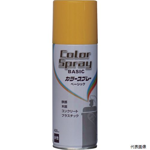 ニッペ 4976124266133 ニッぺ 水性カラースプレー ベーシック 400ml イエロー HKU014