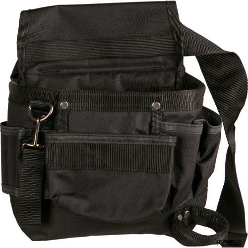 トラスコ TTH-200-BK TRUSCO ツールバッグ ツールホルスター 5ポケット ブラック色