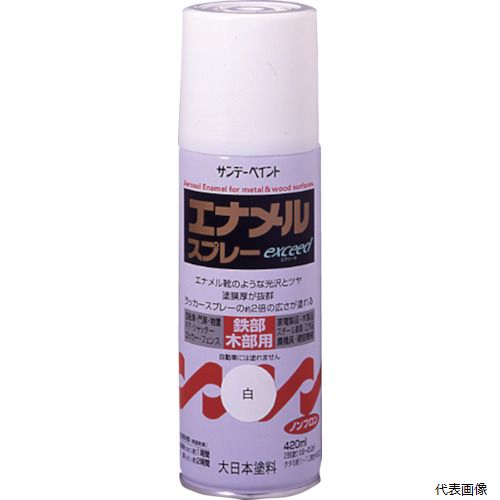 サンデーペイント 23N14 エナメルスプレーEX 420ml 黒