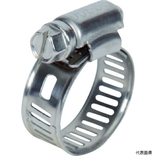 【スタンプラリー】 トラスコ TA13-22 TRUSCO ホースバンド オールSUS 普及 10個入 12.7×Φ22mm 園芸 畑..