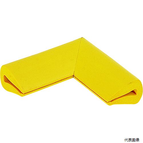 Rakuten - 【スタンプラリー】 トラスコ TAC-152Y TRUSCO 安心クッション はさみこみ型 コーナー用 幅15mm イエロー