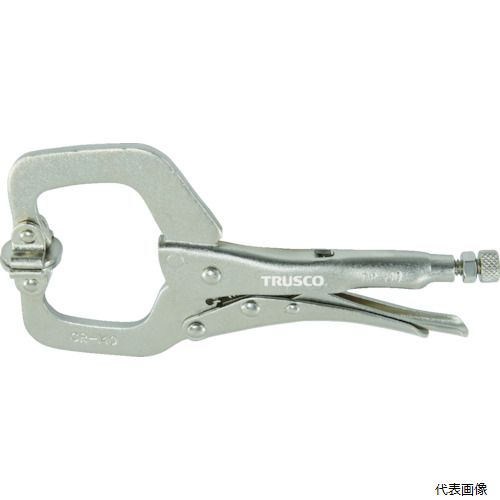 トラスコ TGPC-285S TRUSCO 自在金具付 C型グリッププライヤー 285mm