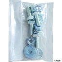 トラスコ BNS-M6-4 TRUSCO アングル式キャスター用 M6ボルトナットセット (4組入)