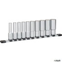 TONE HDL410 TONE ディープソケットセット(12角・ホルダー付) 10pcs