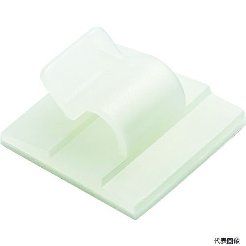 SapiSelco GAN.2MT.401 ケーブル固定クリップ 粘着タイプ 5mm (100個入)