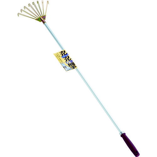 浅野木工所 10115 カルカル U型熊手(アルミパイプ柄)