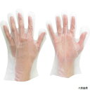 【スタンプラリー】ミドリ安全 VERTE-580-M ポリエチレン使い捨て手袋 外エンボス クリア M (200枚入)(4)