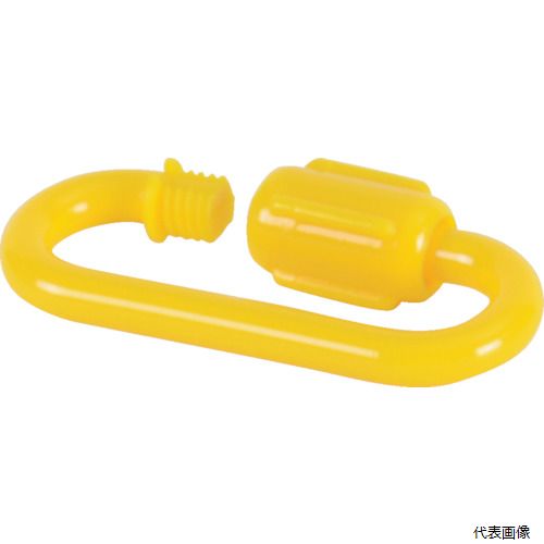 【スタンプラリー】 トラスコ TCK8W TRUSCO プラカラビナ ホワイト 8MM (2個入)