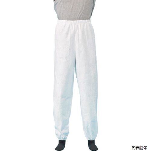 【特長】 ●動きやすさを優先させるセパレートタイプです。 ●塗装や塗料噴霧、自動車の修理など、塗料や油汚れの激しい環境での作業に適しています。 ●防護服に要求される3つの要素：バリア性、耐久性、快適性のバランスに優れ、低発じん性・低帯電性・耐水性を有したタイベック(R)を使用しています。 【用途】 ●感染症対策／静電塗装作業／ガラス繊維取扱作業／土木・下水道内作業／機械など解体メンテナンス作業／集じん機の点検作業／煙突清掃作業／カーボンブラック製造作業／グリース取扱作業／塗装・塗料噴霧作業／畜産農場作業　等用。 【仕様】 ●色：白 ●サイズ：M ●ウエスト(cm)：68〜84 ●股下(cm)：68〜72 ●箱入数(着)：100 ●タイプ：ズボン ●JIST8115タイプPB(6)適合品 ●縫い目は内縫い ●使い切りタイプ ●JIST8115タイプPB(6)適合品 【材質／仕上】 ●デュポン［［TM上］］タイベック［［R下］］(ポリエチレン) 【注意】 ●耐熱性、防炎性はありません。 ●デュポン(TM)、タイベック(R)、DuPont(TM)、Tyvek(R)　は、米国デュポン社の関連会社の商標又は登録商標です。 【入数】 ●1着 他のサイズはこちら 在庫のない商品は検索に表示されない場合がございます　