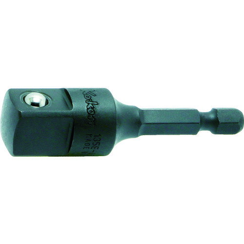 山下工業研究所 135E-60B Ko-ken 6.35mm アダプター 全長60mm 凸12.7mm差込