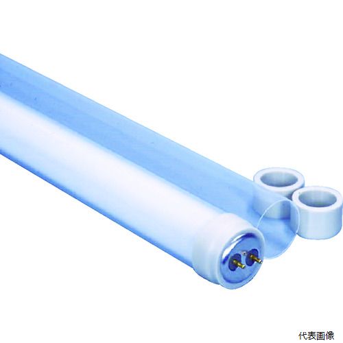 【特長】 ●紫外線を透過するタイプの飛散防止チューブです。 ●ブラックライトや捕虫ランプの性能を落とさず飛散防止効果を得ることができます。 【用途】 ●捕虫ランプの飛散防止対策に。 ●ブラックライトの飛散防止対策に。 【仕様】 ●色：乳半 ●適合種別：20形 ●内径(mm)：34.5 ●外径(mm)：35.5 ●長さ(mm)：564 ●幅(mm)：1 【材質／仕上】 ●チューブ：フッ素樹脂 ●キャップ：シリコンゴム 【セット内容／付属品】 ●チューブ、キャップ2個 【注意】 ●殺菌ランプには使用できません。 ●蛍光灯別売り。 【入数】 ●1本 他のサイズはこちら 在庫のない商品は検索に表示されない場合がございます　