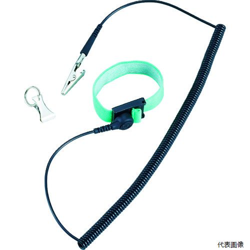 白光 442B-04 リストストラップ 442B 1.5M ライトグリーン