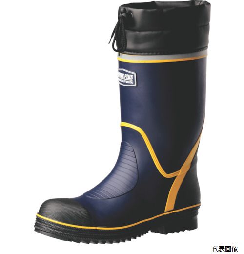 ミドリ安全 766N-NV-27.0 ワイド樹脂先芯入り安全長靴 27.0