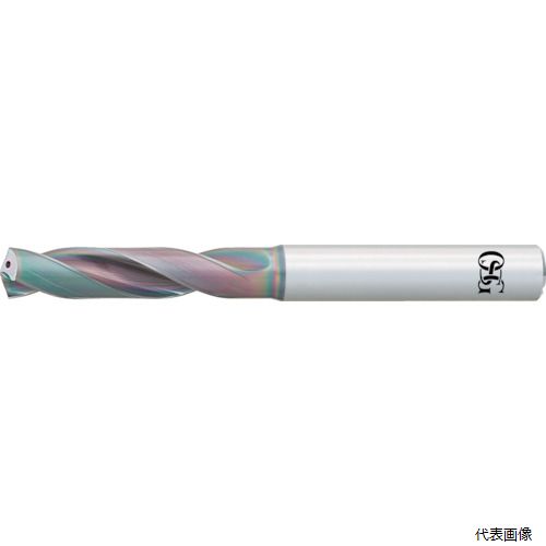 【特長】 ●「EgiAsコーティング」を採用することにより耐摩耗層で摩耗を抑え、ナノ周期積層で割れの伝播を防止します。 ●新コーティング「EgiAs(イージアス)」コーティングを採用し、耐摩耗性・じん性が向上しております。 【用途】 ●被削材：低・中・高炭素鋼、合金鋼、調質鋼、焼入鋼、ステンレス鋼、工具鋼、鋳鉄、ダクタイル鋳鉄、銅合金、アルミ合金鋳物、チタン合金、インコネル、マグネシウム合金。 【仕様】 ●切削径DC(mm)：6 ●フルート長さLCF(mm)：66 ●全長OAL(mm)：115 ●接続径DCON(mm)：6 ●コーティング：EgiAsコーティング ●有効加工深さ：8D(刃径×8倍) 【材質／仕上】 ●超硬合金(Carbide) 【入数】 ●1本 他のサイズはこちら 在庫のない商品は検索に表示されない場合がございます